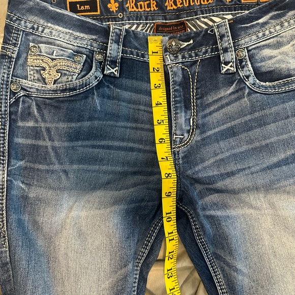 Rock Revival Easy Skinny Jeans - Lam Cut - Picture 8 of 15
